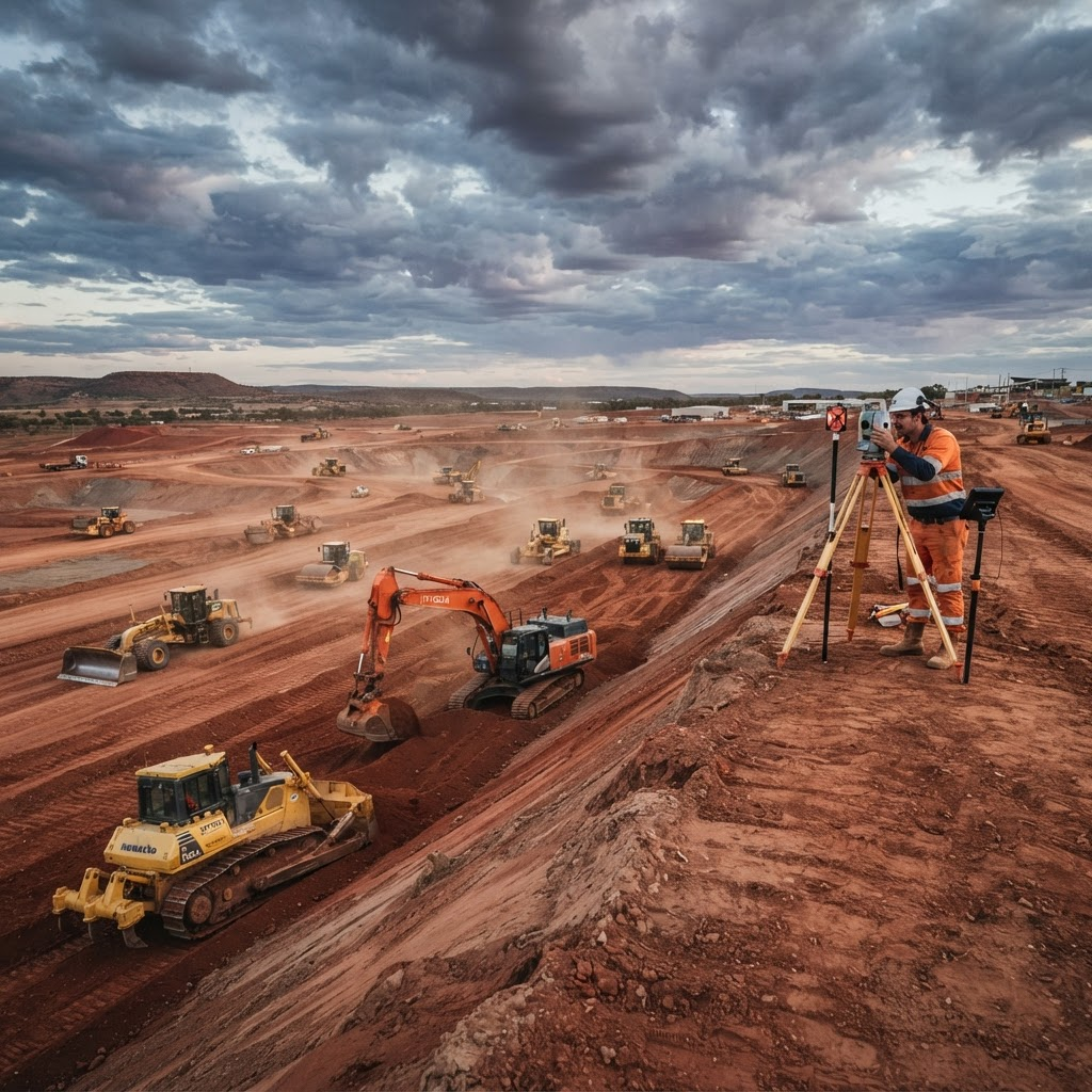Commercial land preparation and earthworks